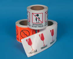 Stranco manufactures a wide selection of shipping labels.